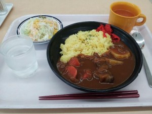 【茨城県つくば市】　産総研食堂　「欧風カレー」