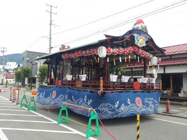 会津田島の祇園祭の山車