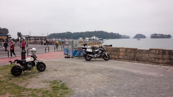 松島の駐輪場
