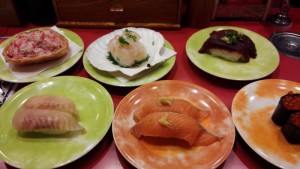 【北海道釧路市】　回転寿司　なごやか亭　生くじらやズワイガニなど
